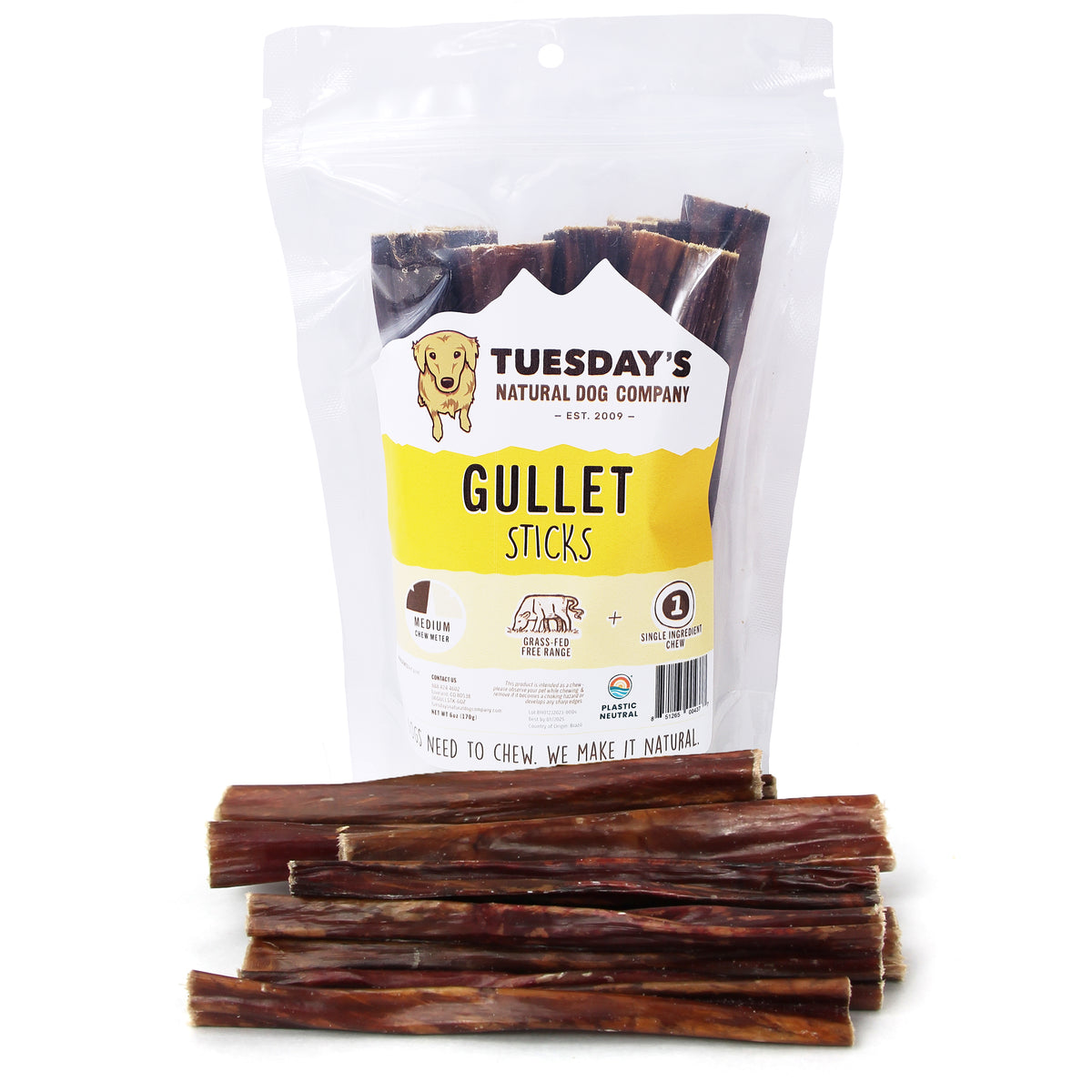 Are gullet sticks safe for puppies best sale