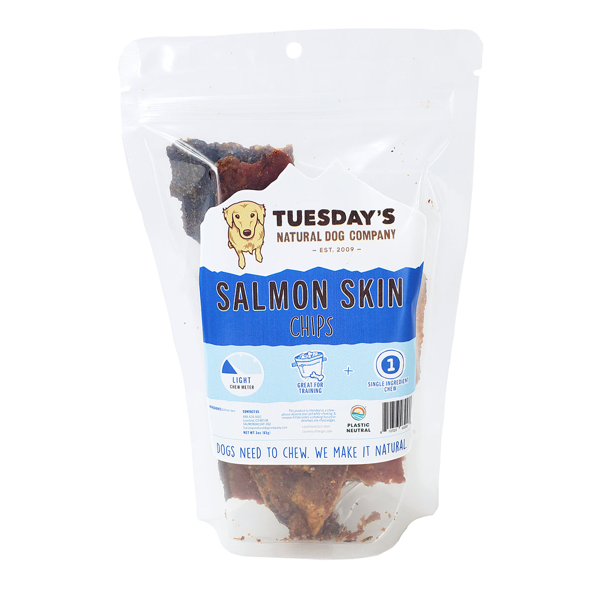 Salmon skin bones outlet for dogs