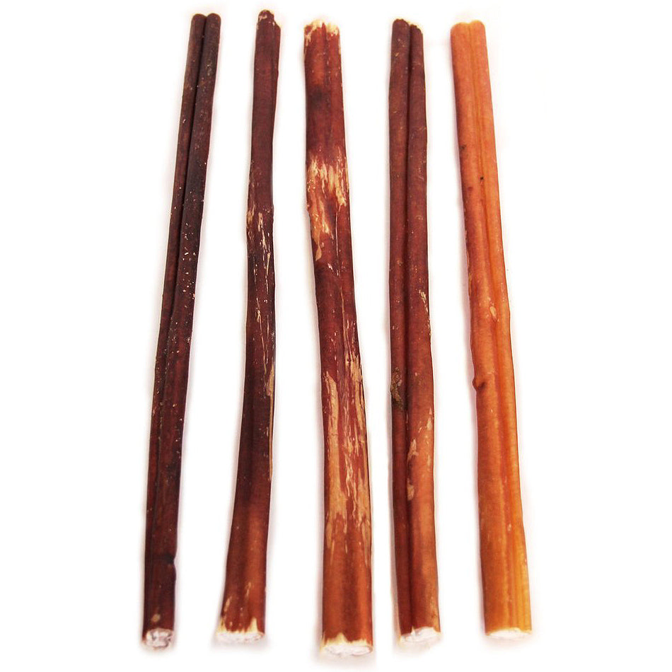 Bully Bunches All Natural Bully Sticks - Odor Free Beef Dog Chews 12oz Value Bag For Small Medium Dogs