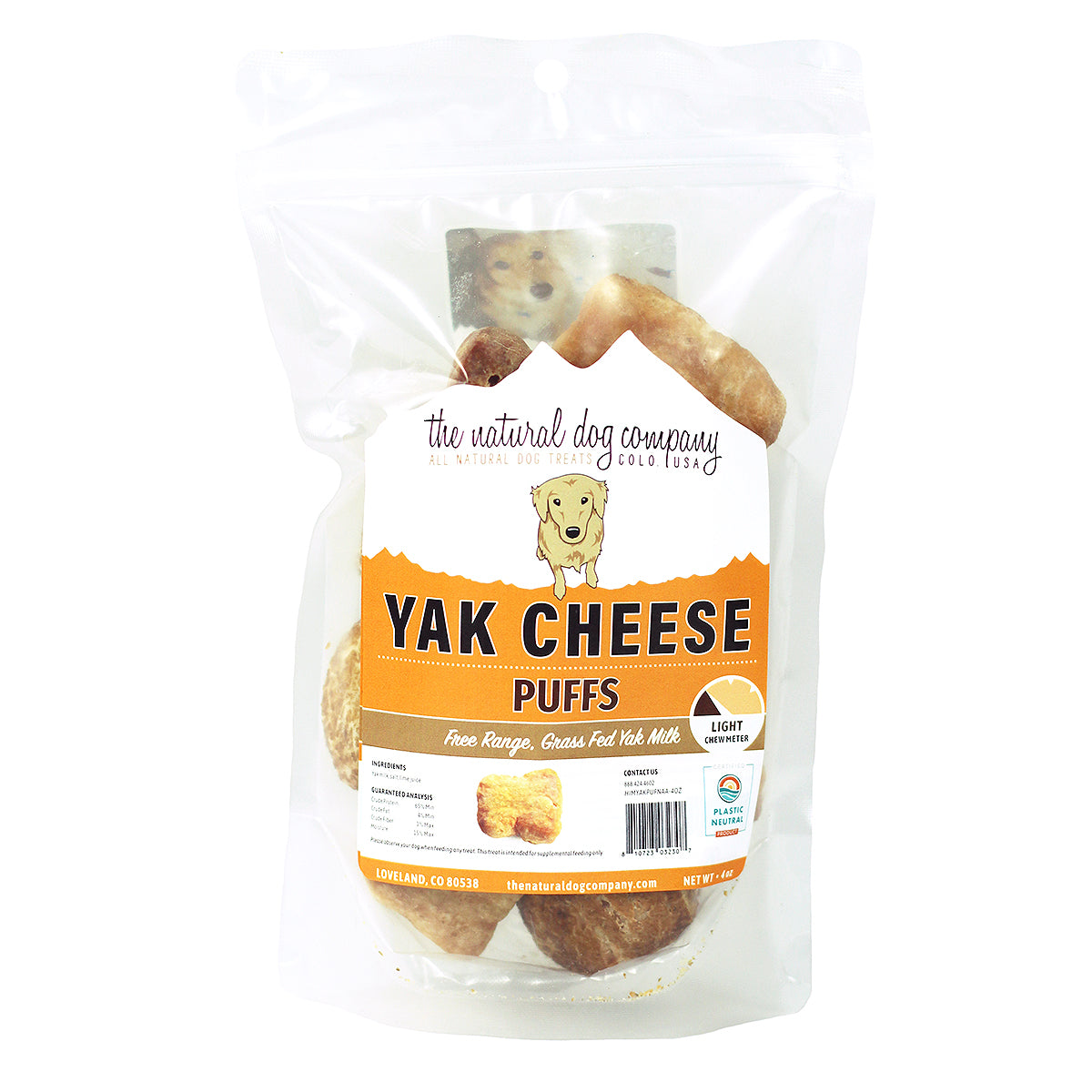 Cheese puff dog online treats