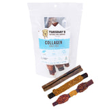 6" Collagen Cravings Variety Pack (3 Pieces) - Pork, Peanut Butter and Triple Protein
