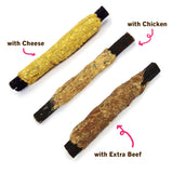6" Collagen Variety Pack (3 Pieces) - Extra Beef, Chicken and Cheese