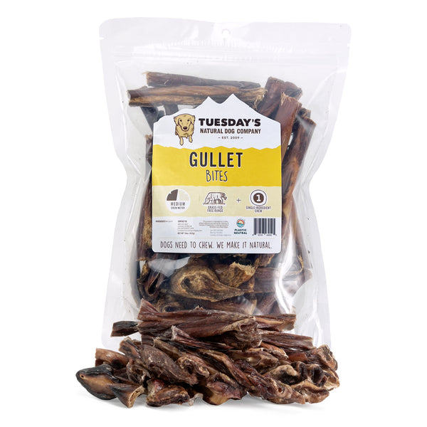 Assorted Gullet Bites - 16 oz – Tuesday's Natural Dog Company